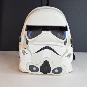 Stormtrooper Mini Backpack Faux Leather Star Wars Loungefly White